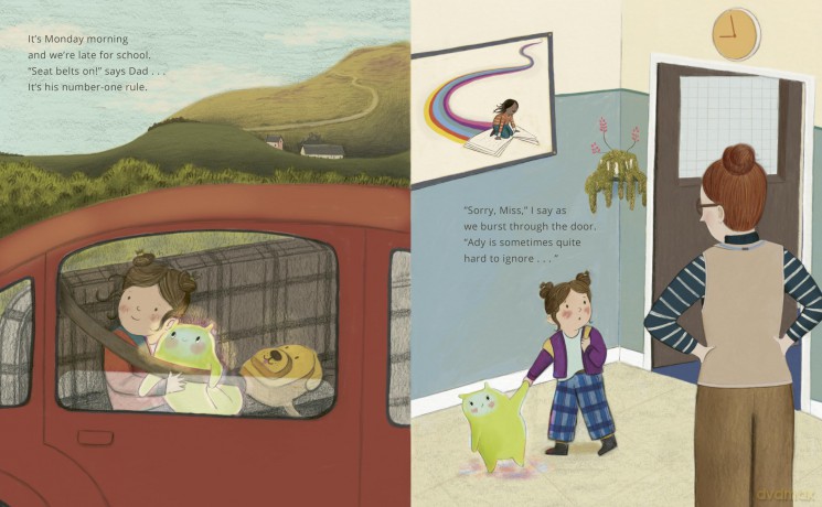 Ady and Me: The Sunday Times Bestseller - Rich Pink [KSIĄŻKA]