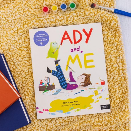 Ady and Me: The Sunday Times Bestseller - Rich Pink [KSIĄŻKA]