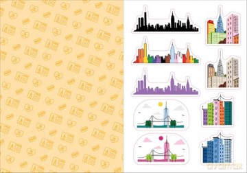 I Love New York City Sticker Book: 425+ Stickers Celebrating the Big Apple (State of Mind Stickers) [KSIĄŻKA]