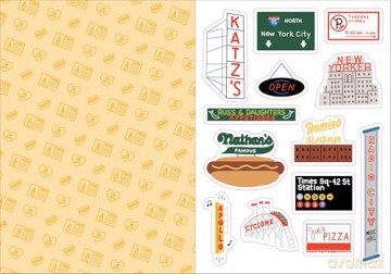 I Love New York City Sticker Book: 425+ Stickers Celebrating the Big Apple (State of Mind Stickers) [KSIĄŻKA]