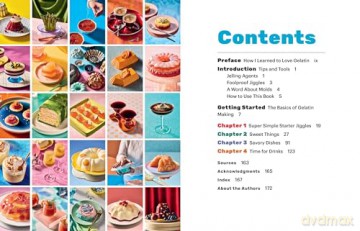 Jiggle!: A Cookbook: 50 Recipes for Sweet, Savory, and Sometimes Boozy Modern Gelatins - Judith Choate [KSIĄŻKA]