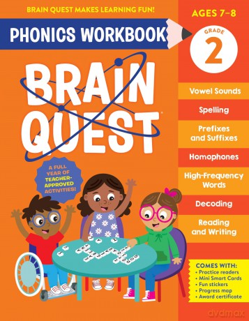 Brain Quest Phonics Workbook: Grade 2: 4 (Brain Quest Phonics Workbooks) [KSIĄŻKA]