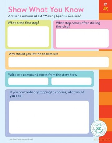 Brain Quest Phonics Workbook: Grade 2: 4 (Brain Quest Phonics Workbooks) [KSIĄŻKA]