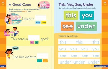 Brain Quest Phonics Workbook: Kindergarten: 2 (Brain Quest Phonics Workbooks) [KSIĄŻKA]