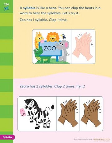 Brain Quest Phonics Workbook: Pre-Kindergarten: Volume 1 (Brain Quest Phonics Workbooks) [KSIĄŻKA]
