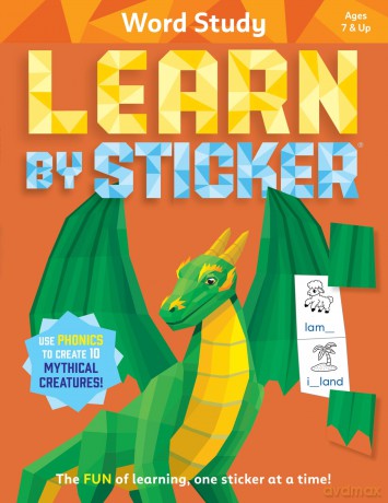 Learn by Sticker: Word Study: Use Phonics to Create 10 Mythical Creatures!: 5 [KSIĄŻKA]