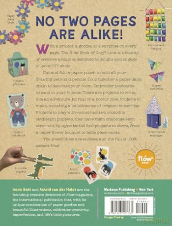 The Kids' Book of Craft Love: Write. Make. Play. Share. (Flow) - Astrid van der Hulst [KSIĄŻKA]