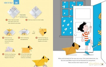 The Origami Kid: A Paperfolding Adventure - Robert McGuire [KSIĄŻKA]