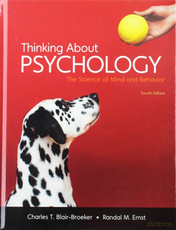 Thinking About Psychology, High School Version - Charles T. Blair-Broeker [KSIĄŻKA]