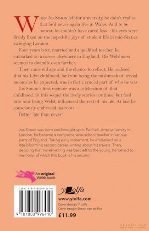 A Welsh Odyssey - Childhood, exile and the search for the hiraeth inside - Jos Simon [KSIĄŻKA]