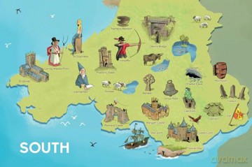 Mythical Wales - Myths, legends and folk tales in the land of dragons - Sander Blom [KSIĄŻKA]