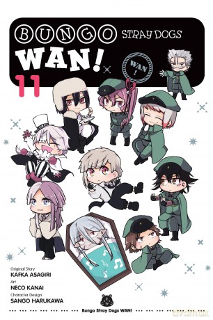 Bungo Stray Dogs: Wan!, Vol. 11 - Kafka Asagiri [KOMIKS]