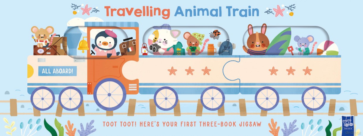 Animal Train: Travelling - Yoyo Books [KSIĄŻKA]