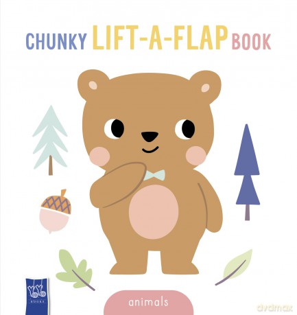 Baby's Chunky Lift-The-Flap: Animals - Yoyo Books [KSIĄŻKA]