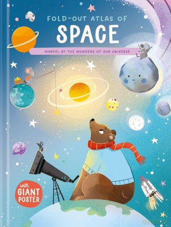 Fold-Out Atlas of Space - Yoyo Books [KSIĄŻKA]