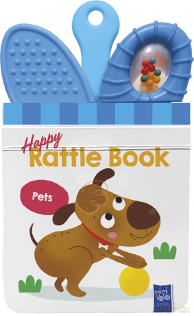 Happy Rattle Book: Pets - Yoyo Books [KSIĄŻKA]