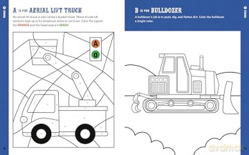 Construction Site Preschool Activity Book: Fun Learning with Trucks, Tools, and Mighty Machines - LIV Wan [KSIĄŻKA]