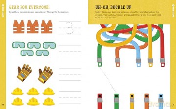 Construction Site Preschool Activity Book: Fun Learning with Trucks, Tools, and Mighty Machines - LIV Wan [KSIĄŻKA]