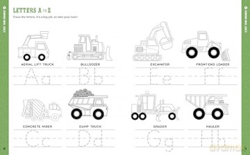 Construction Site Preschool Activity Book: Fun Learning with Trucks, Tools, and Mighty Machines - LIV Wan [KSIĄŻKA]