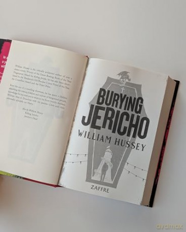 Burying Jericho: The brand new 2025 crime thriller from the award-winning author of KILLING JERICHO - William Hussey [KSIĄŻKA]