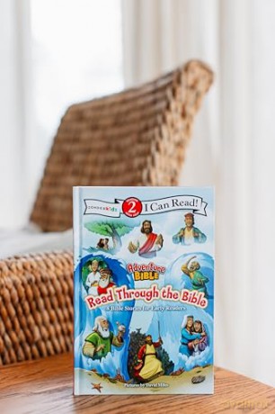 Adventure Bible Read Through the Bible: 8 Bible Stories for Early Readers (Level 2 I Can Read) - David Miles [KSIĄŻKA]
