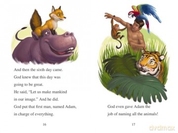Adventure Bible Read Through the Bible: 8 Bible Stories for Early Readers (Level 2 I Can Read) - David Miles [KSIĄŻKA]