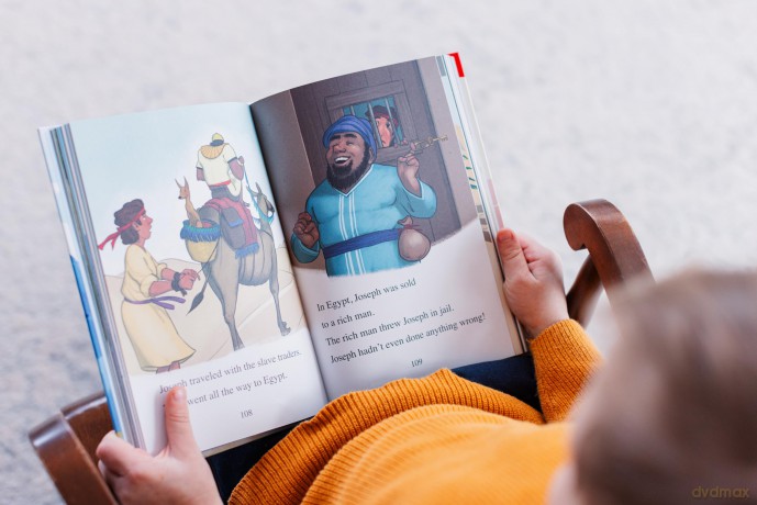 Adventure Bible Read Through the Bible: 8 Bible Stories for Early Readers (Level 2 I Can Read) - David Miles [KSIĄŻKA]