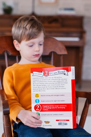 Adventure Bible Read Through the Bible: 8 Bible Stories for Early Readers (Level 2 I Can Read) - David Miles [KSIĄŻKA]