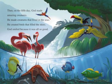 Adventure Bible Read Through the Bible: 8 Bible Stories for Early Readers (Level 2 I Can Read) - David Miles [KSIĄŻKA]