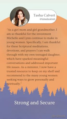 Strong and Secure: 100 Devotions for Young Women - Michelle Nietert [KSIĄŻKA]