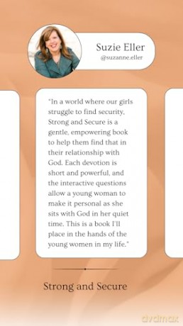 Strong and Secure: 100 Devotions for Young Women - Michelle Nietert [KSIĄŻKA]