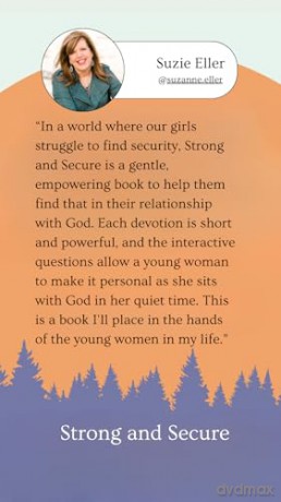 Strong and Secure: 100 Devotions for Young Women - Michelle Nietert [KSIĄŻKA]