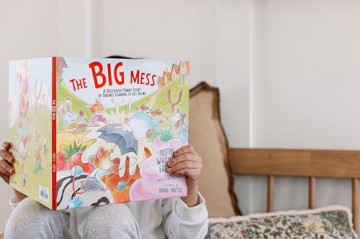The Big Mess: A Deliciously Funny Story of Siblings Learning to Get Along - Justin Whitmel Earley [KSIĄŻKA]