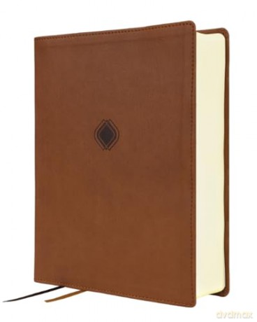 Amplified Journal the Word Bible, Leathersoft, Brown: Reflect, Take Notes, or Create Art Next to Your Favorite Verses - Zondervan [KSIĄŻKA]