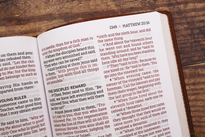 NASB, Personal Size Bible, Large Print, Leathersoft, Brown, Red Letter, 1995 Text, Comfort Print: Nasb, Personal Size Bible, Leathersoft, Brown, Red Letter, 1995 Text, Comfort Print - Zondervan [KSIĄŻKA]