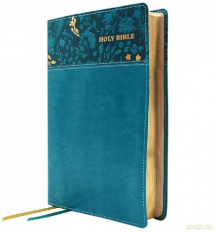 NASB, Personal Size Bible, Large Print, Leathersoft, Teal, Red Letter, 1995 Text, Comfort Print: Nasb, Personal Size Bible, Leathersoft, Teal, Red Letter, 1995 Text, Comfort Print - Zondervan [KSIĄŻKA]