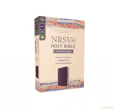 NRSVue, Holy Bible with Apocrypha, Compact, Leathersoft, Purple, Comfort Print: Nrsvue, Holy Bible With Apocrypha, Leathersoft, Purple, Comfort Print - Zondervan [KSIĄŻKA]