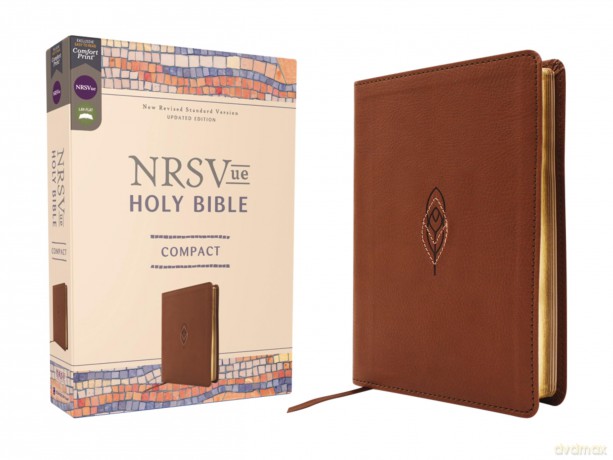 NRSVue, Holy Bible, Compact, Leathersoft, Brown, Comfort Print: Nrsvue, Holy Bible, Leathersoft, Brown, Comfort Print - Zondervan [KSIĄŻKA]