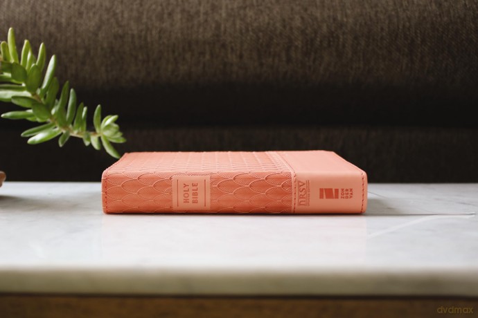 NRSVue, Holy Bible, Compact, Leathersoft, Peach, Comfort Print: Nrsvue, Holy Bible, Leathersoft, Peach, Comfort Print - Zondervan [KSIĄŻKA]