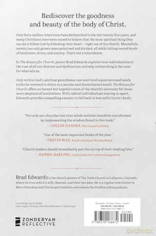 The Reason for Church: Why the Body of Christ Still Matters in an Age of Anxiety, Division, and Radical Individualism - Brad Edwards [KSIĄŻKA]