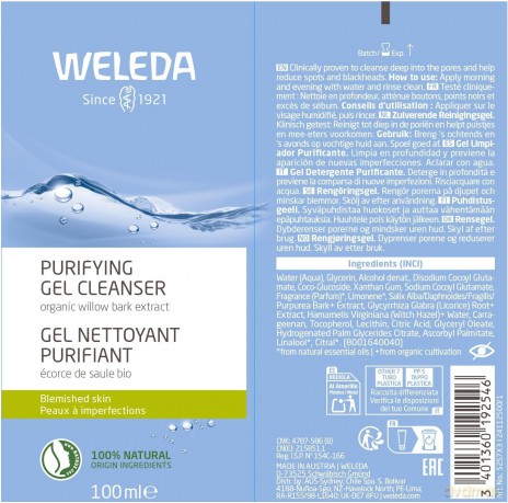 WELEDA Purifying Gel Cleanser 100 ml