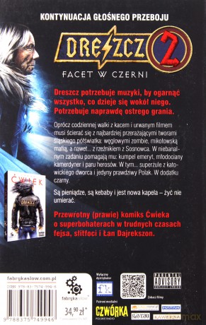 Dreszcz 2. Faceci w czerni [KSIĄŻKA]