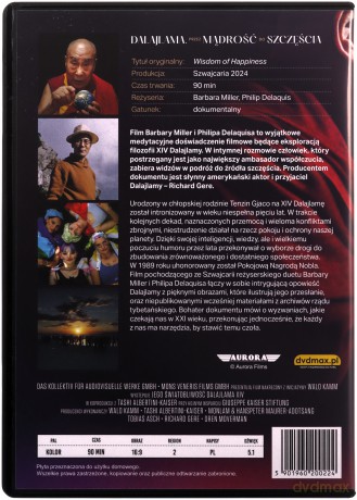 Dalajlama. Przez mądrość do szczęścia [DVD]