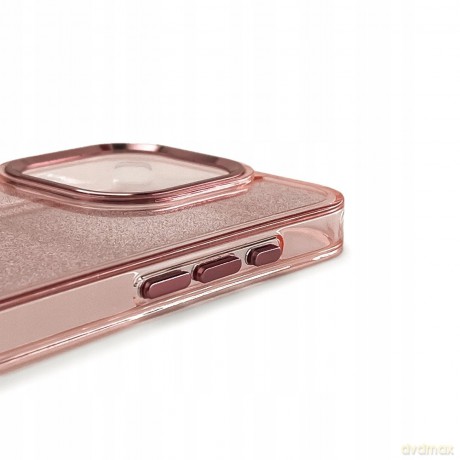Etui brokatowe Glitter Case na Samsung Galaxy A56 5G - różowe