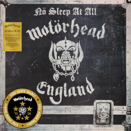 Motorhead: No Sleep At All (Colour With Poster) [Winyl]