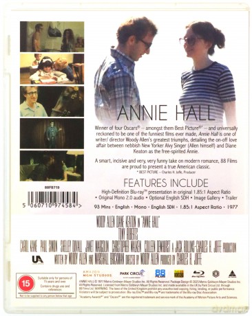 Annie Hall [Blu-Ray]