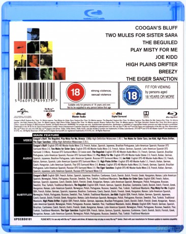 Clint Eastwood: The Collection [8xBlu-Ray]