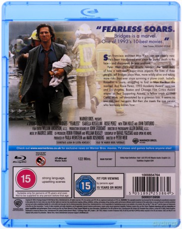 Fearless (Bez lęku) [Blu-Ray]