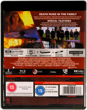 Final Destination Bloodlines (Oszukać przeznaczenie: Więzy krwi) [Blu-Ray 4K]