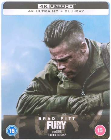 Fury (steelbook) (Furia) [Blu-Ray 4K]+[Blu-Ray]